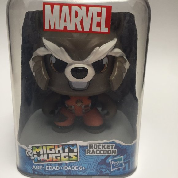 Marvel Mighty Muggs Figure # 08 Rocket Raccoon - Picture 2 of 4
